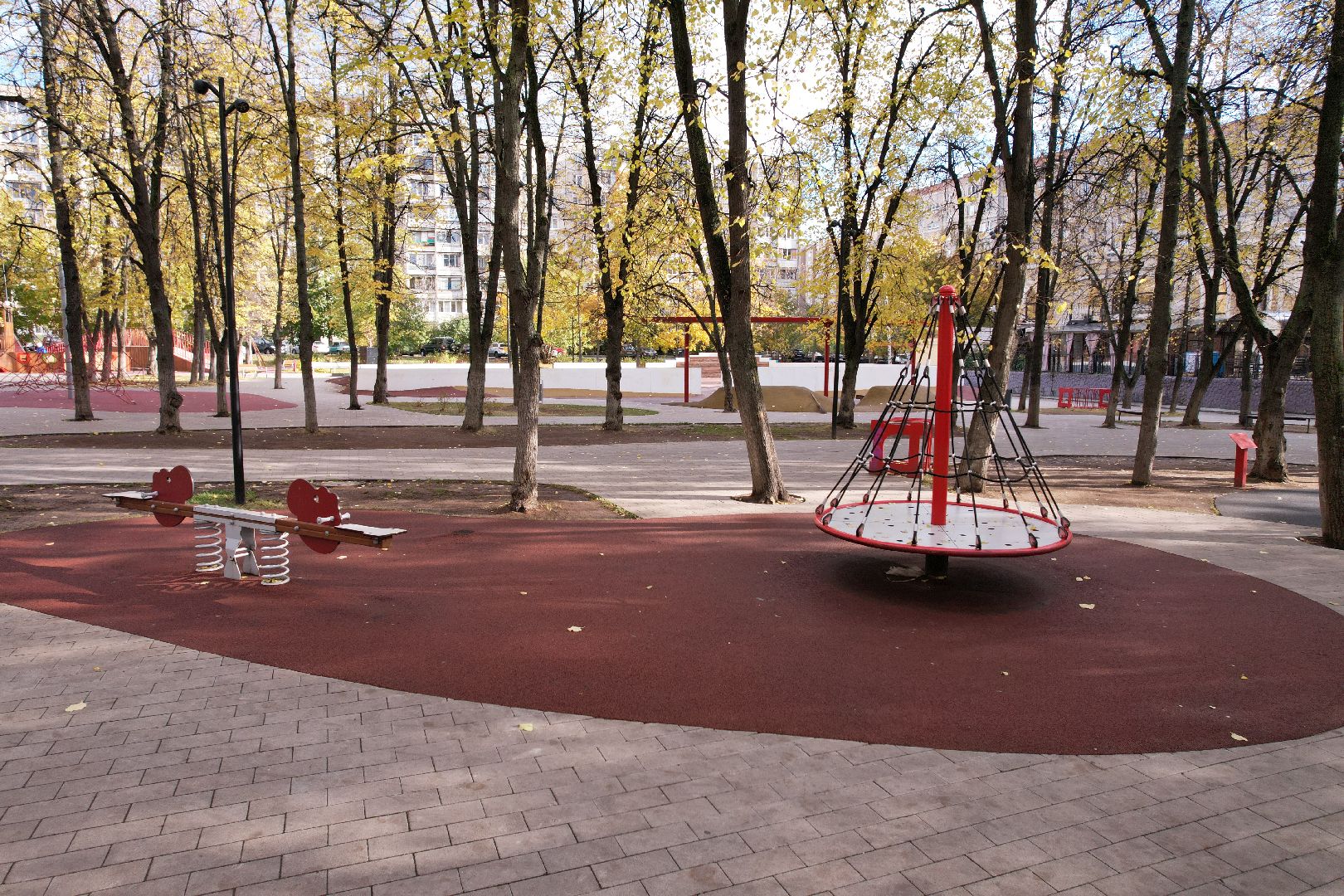 видео с коптера, дзержинский, парк,