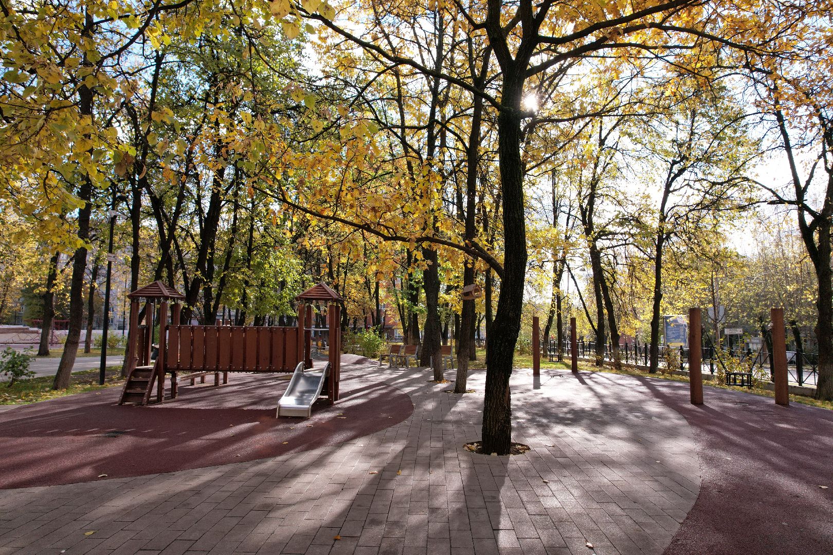 видео с коптера, дзержинский, парк,