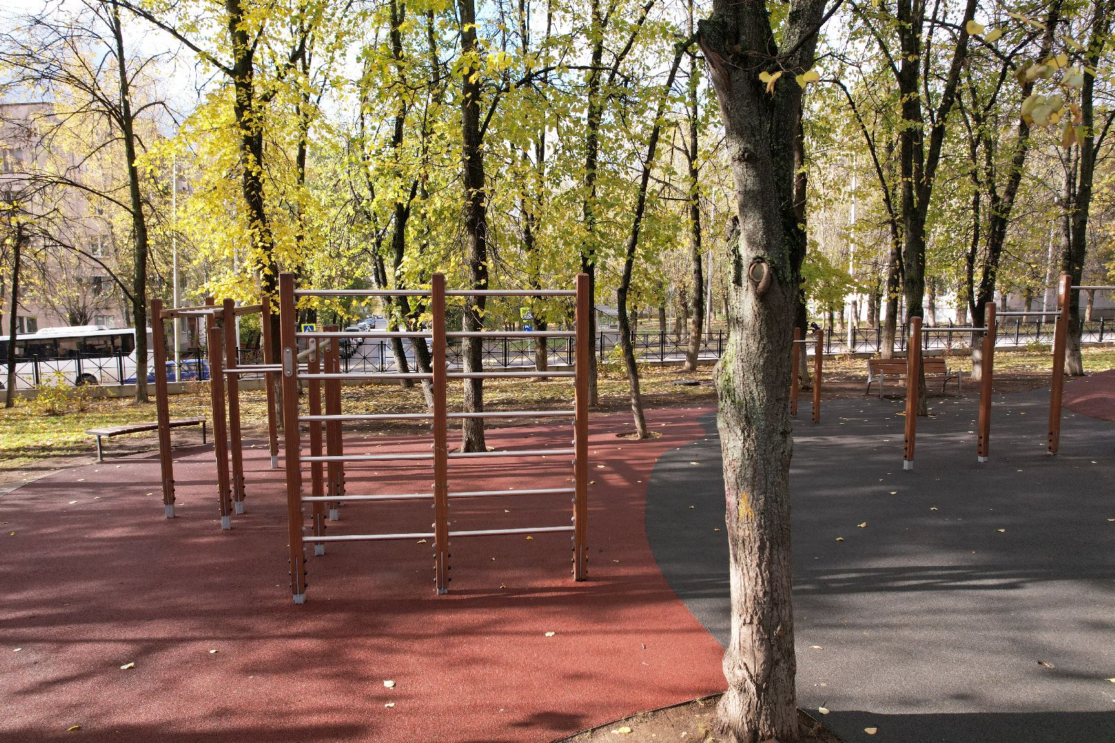 видео с коптера, дзержинский, парк,