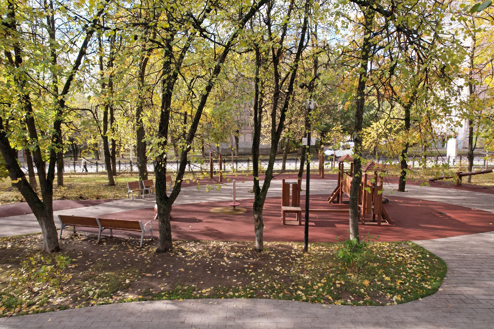 видео с коптера, дзержинский, парк,