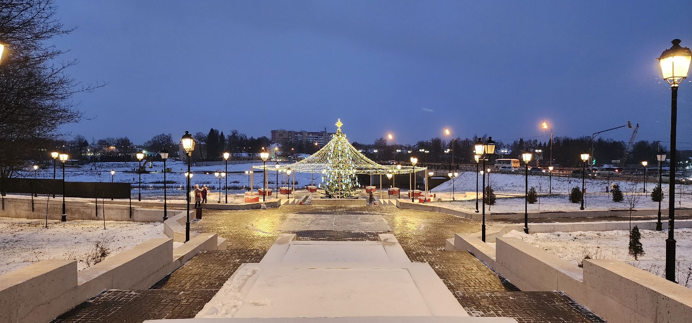 Коломна, новый год, ёлка, новогодние украшения,