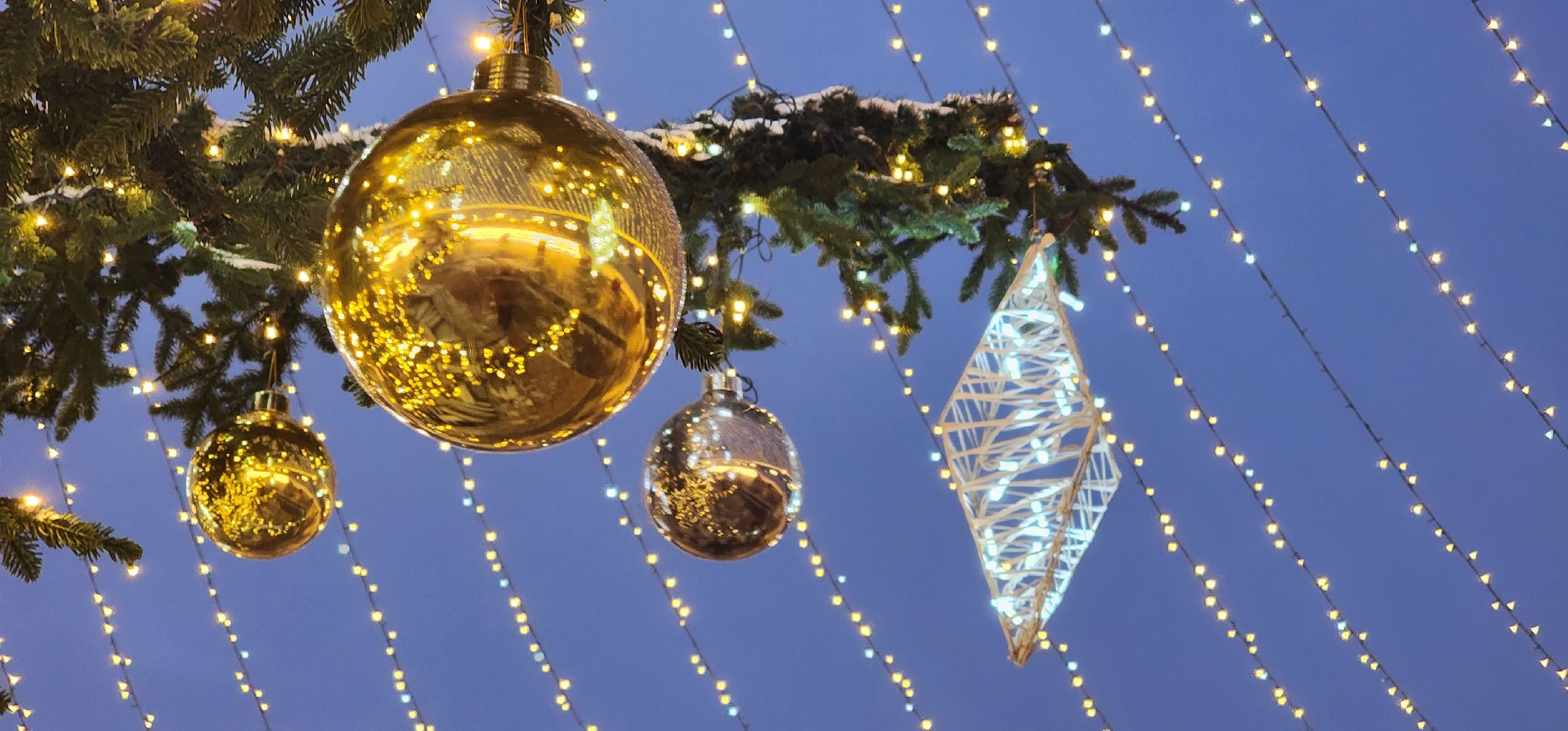 Коломна, новый год, ёлка, новогодние украшения,