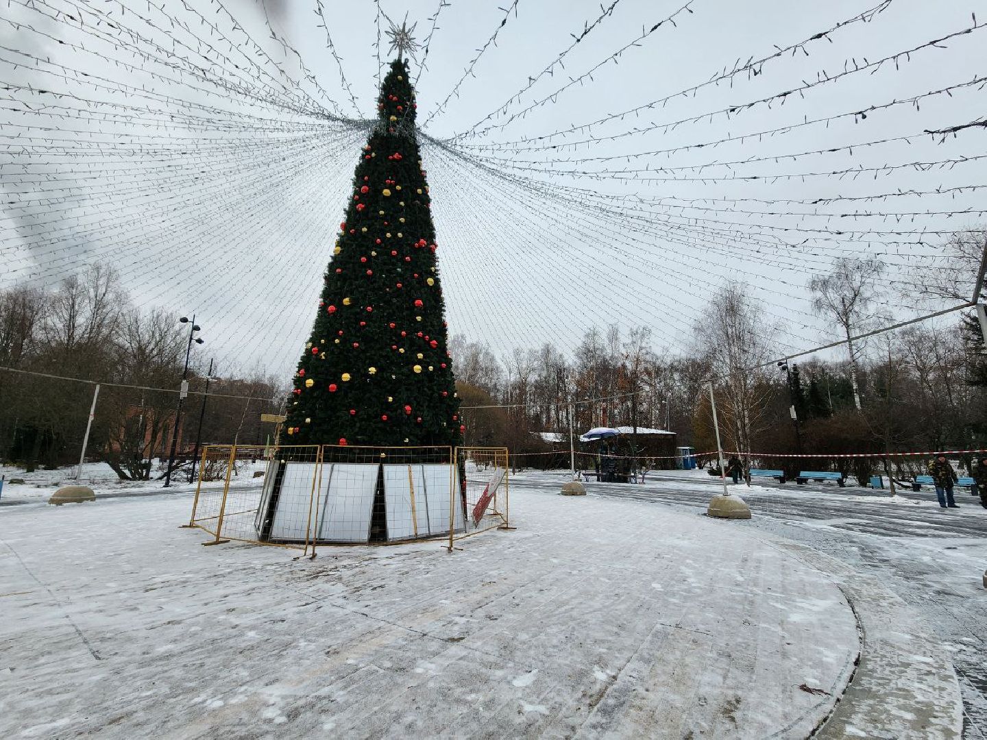 мытищи, парк мира, новый год, ёлка, Илья Авербух, каток,