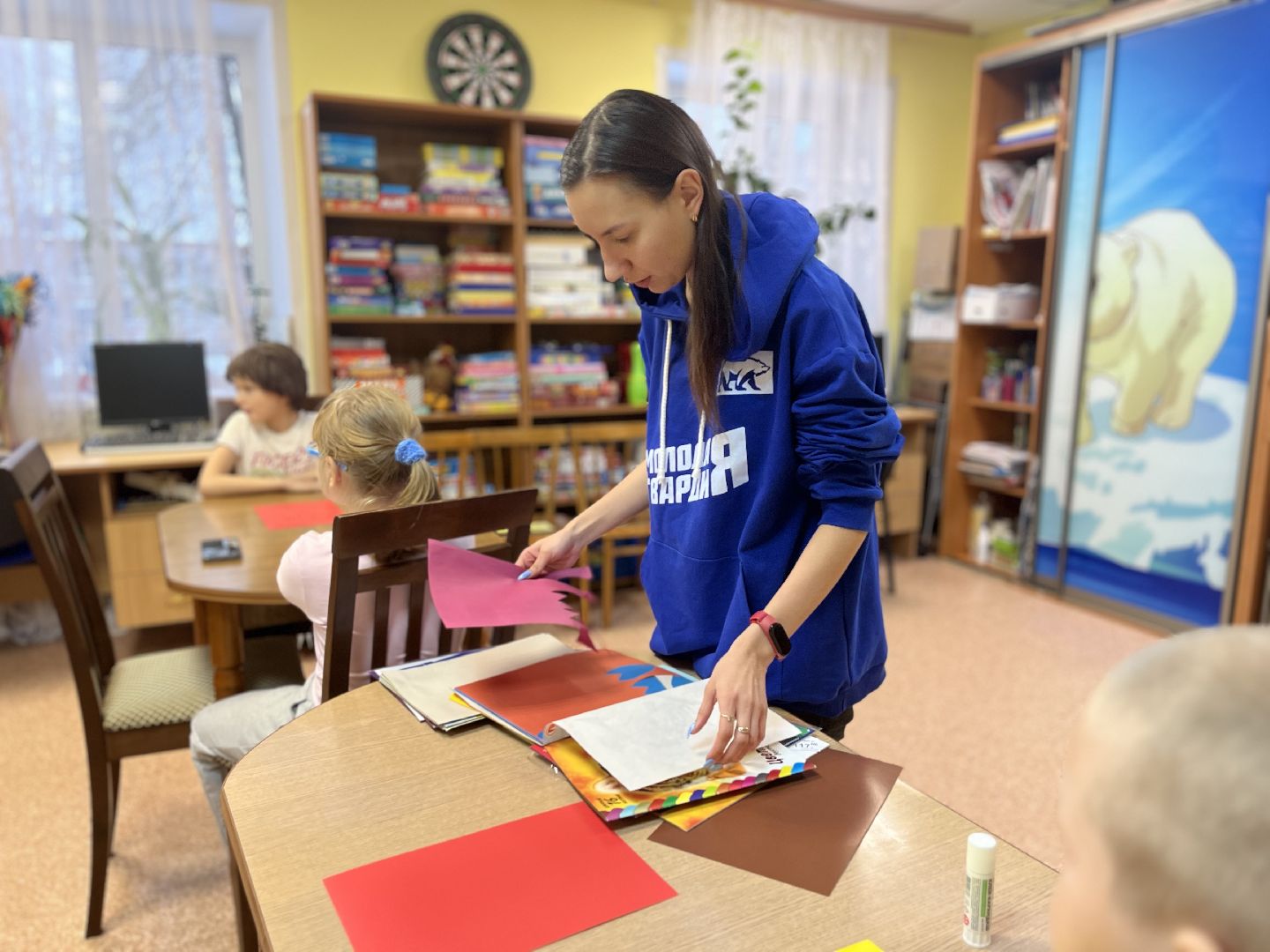 Шаховская, дети, день матери, молодая гвардия,