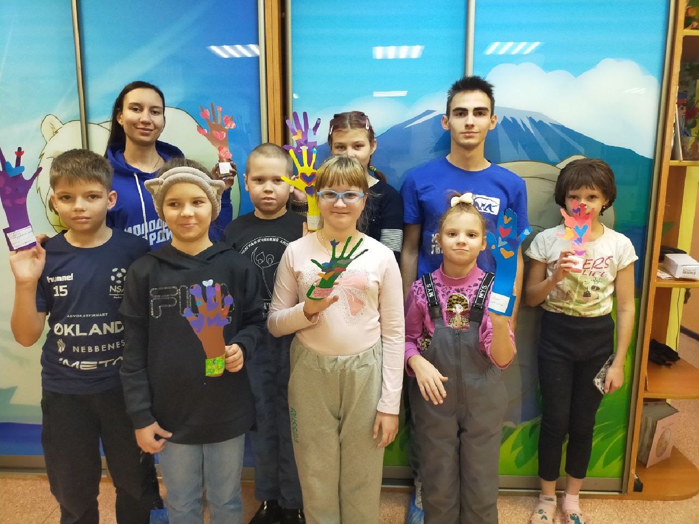 Шаховская, дети, день матери, молодая гвардия,