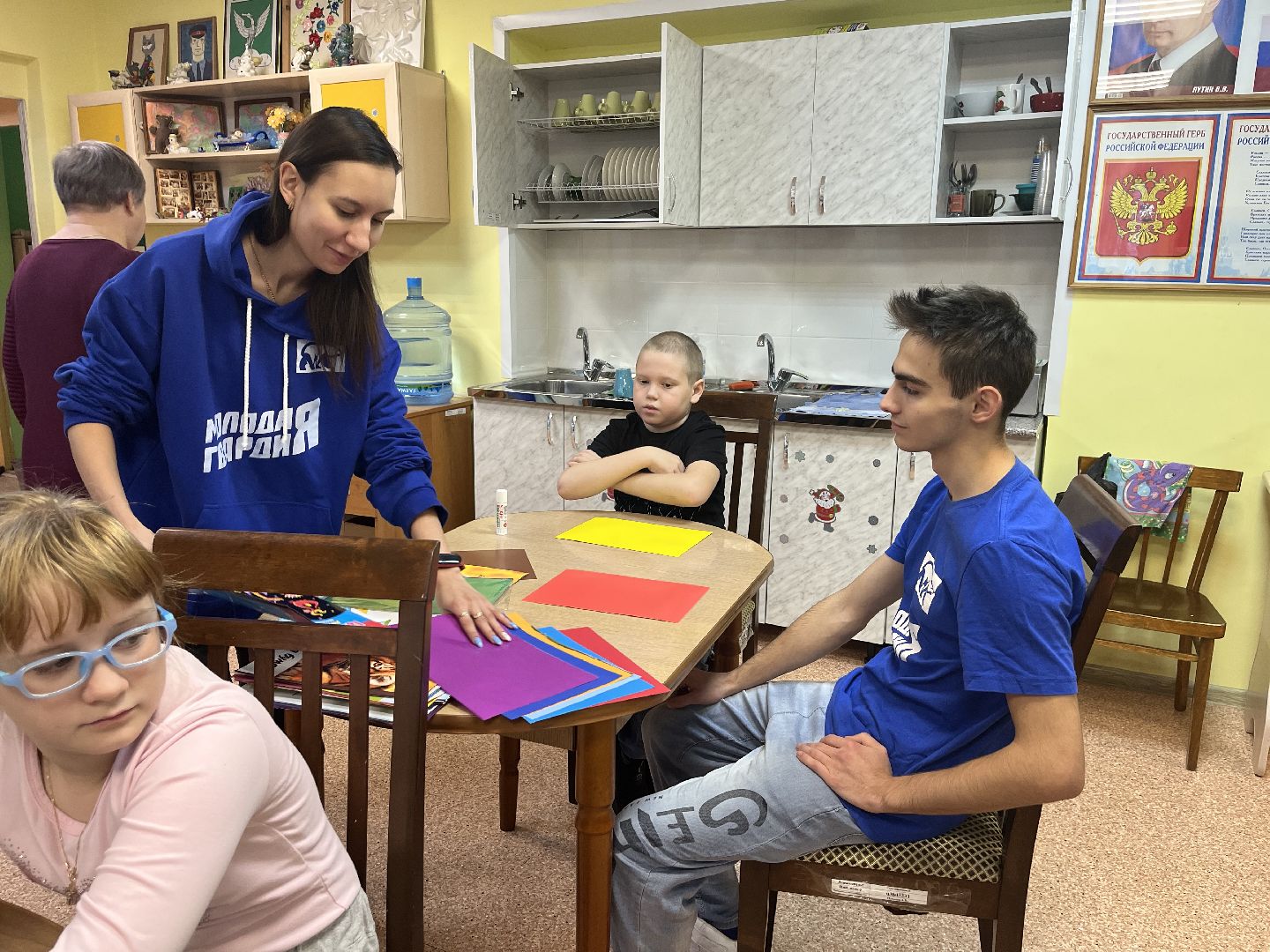 Шаховская, дети, день матери, молодая гвардия,