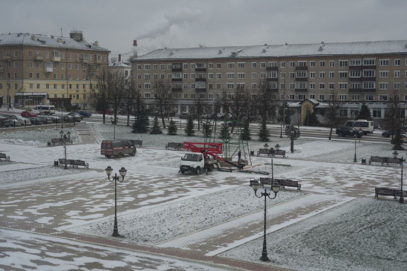 Новый год, Сергиев Посад, Благоустройство, Праздник, Украшение, Елка,