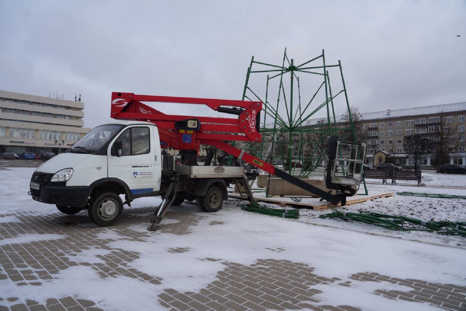 Новый год, Сергиев Посад, Благоустройство, Праздник, Украшение, Елка,