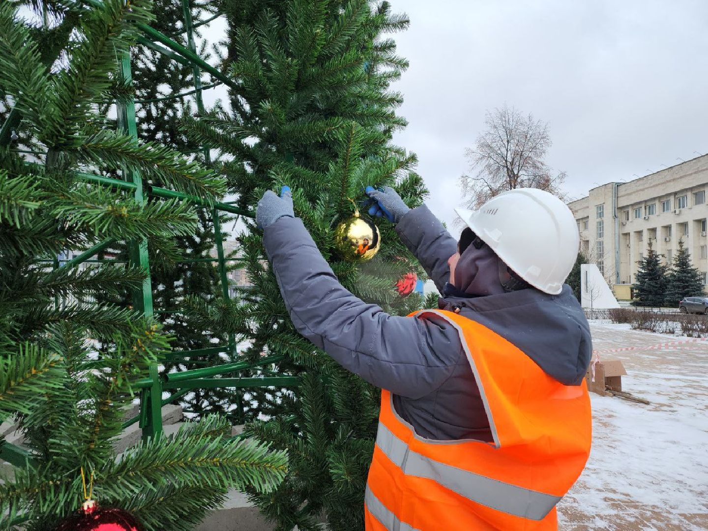 люберцы, Новогодняя елка, Наташинский парк,