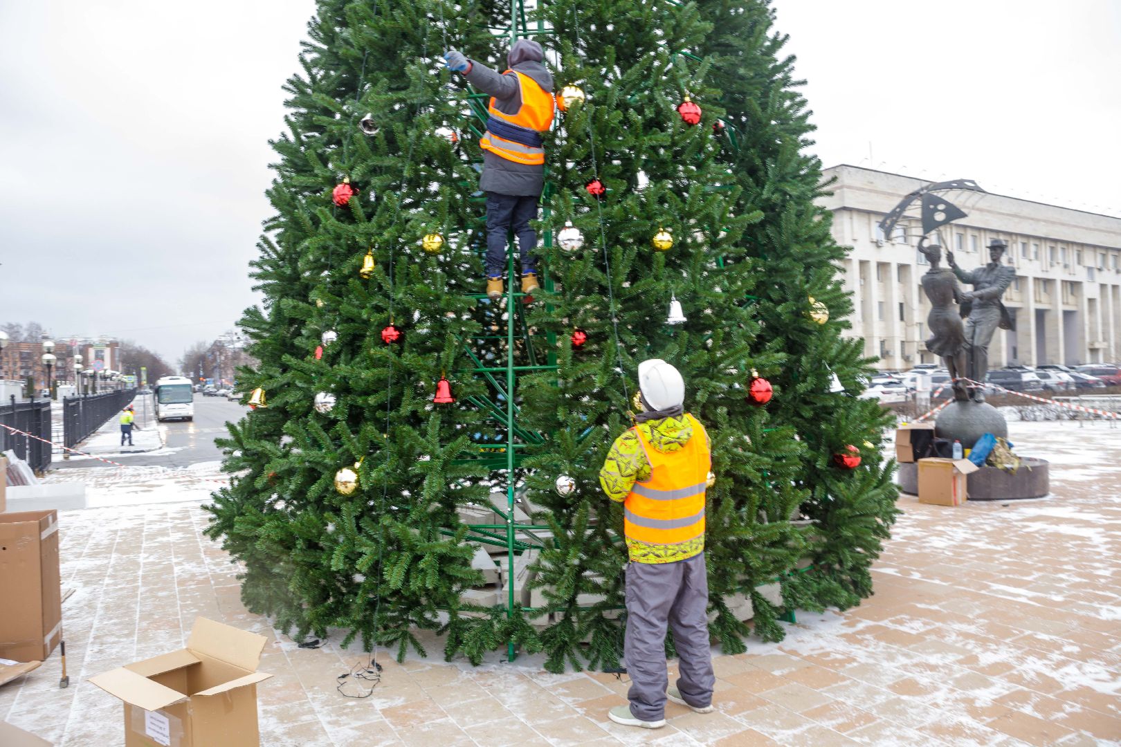 люберцы, Новогодняя елка, Наташинский парк,