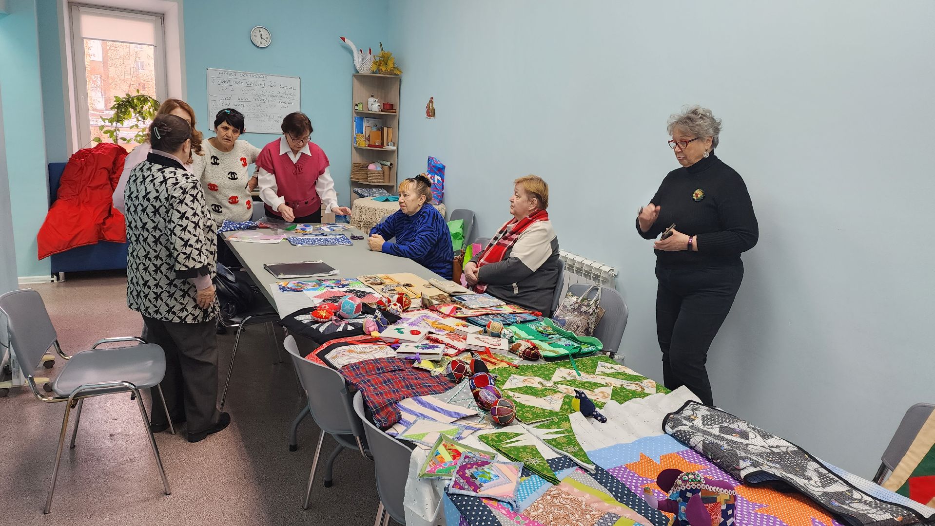 Подмосковье, Городской округ Пушкинский, Ивантеевка, Активное долголетие, Рукоделие, Пэчворк,