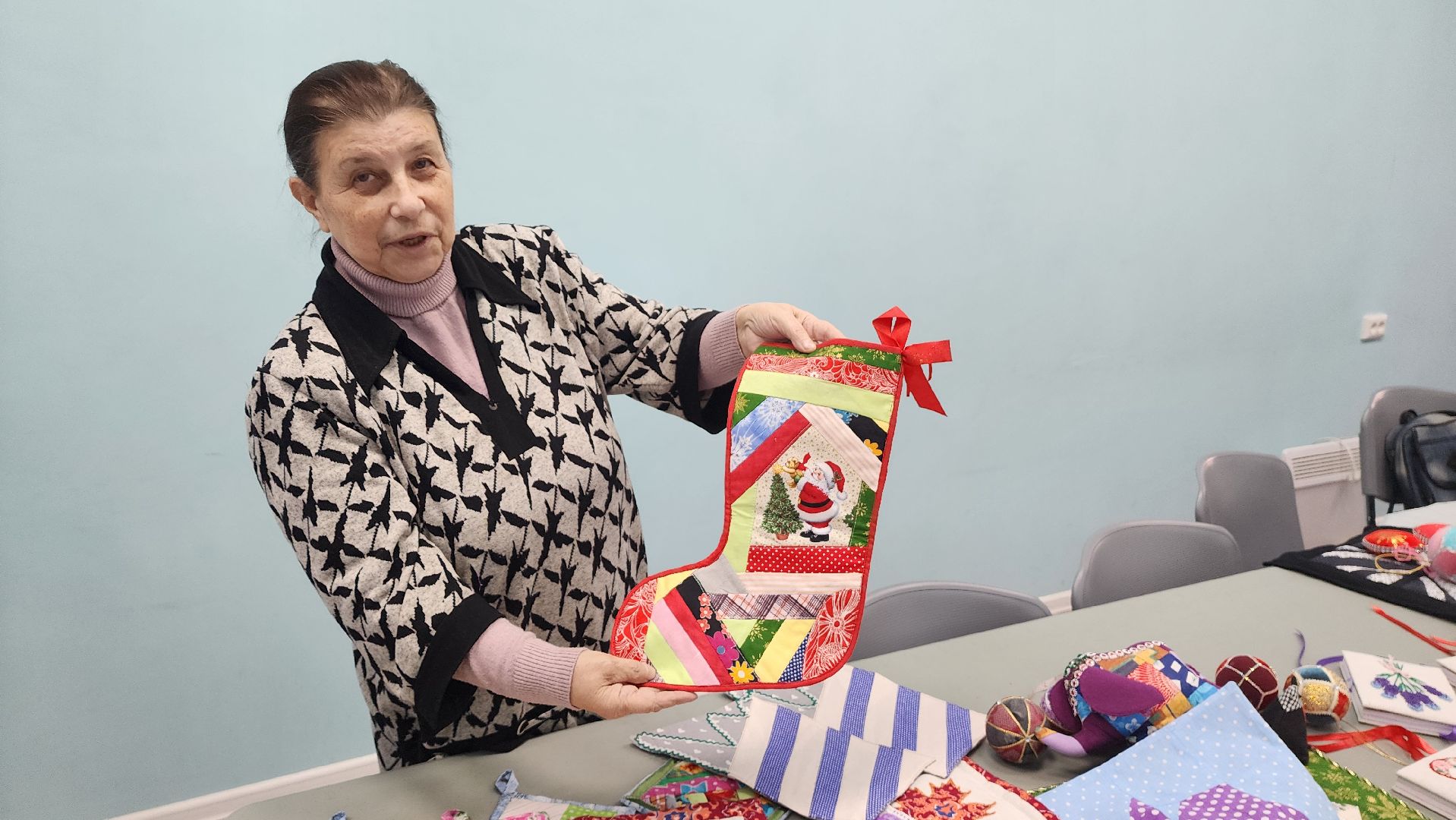 Подмосковье, Городской округ Пушкинский, Ивантеевка, Активное долголетие, Рукоделие, Пэчворк,