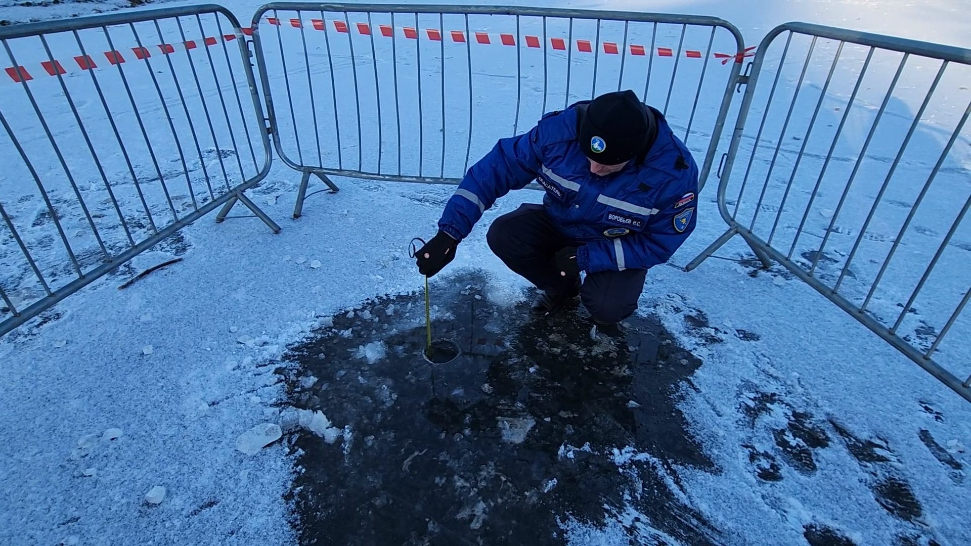 Одинцово, спасатели, лед,