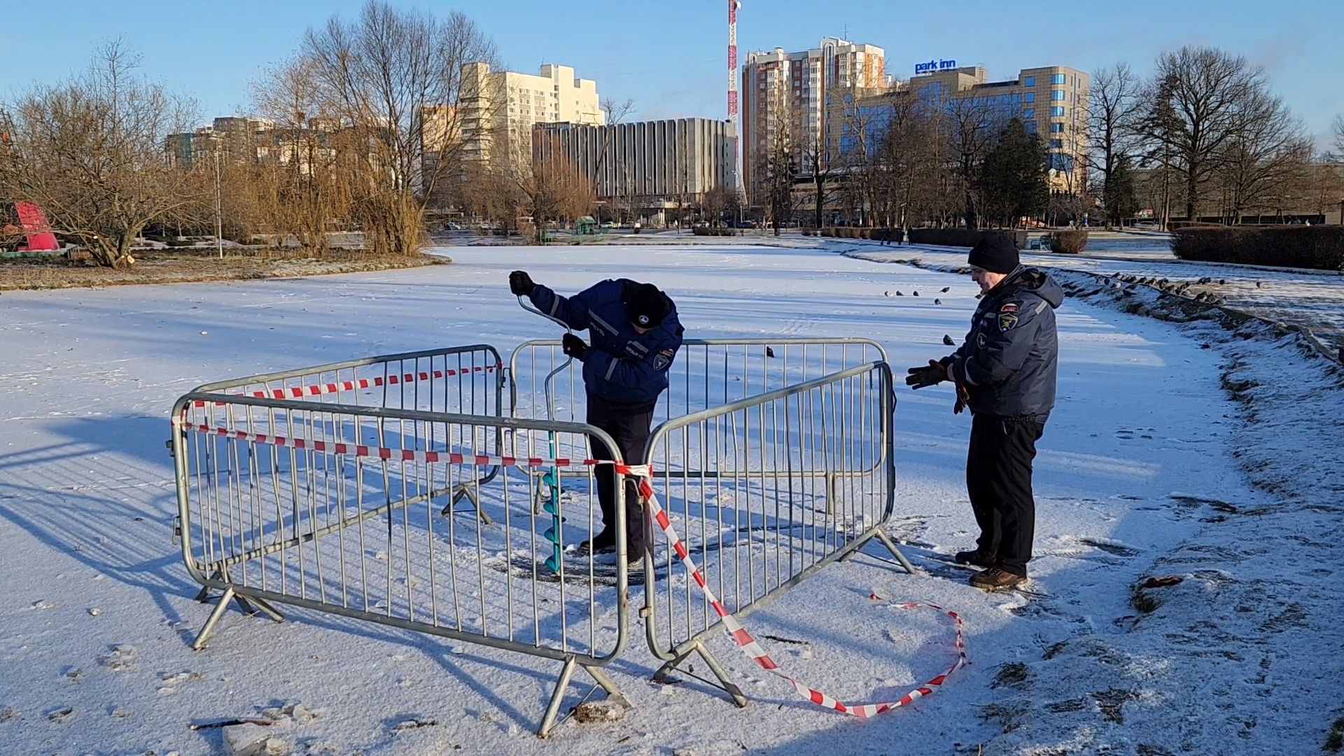 Одинцово, спасатели, лед,