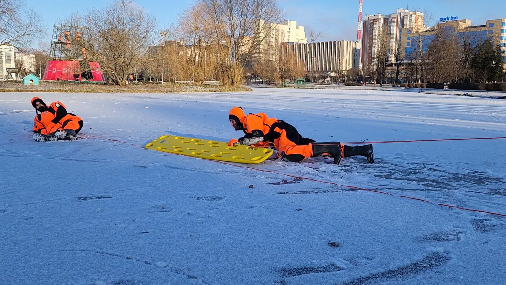 Одинцово, спасатели, лед,