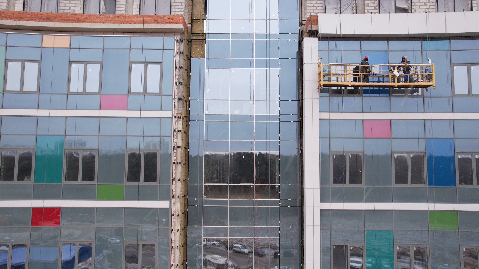 больница, дети,видео с коптера,