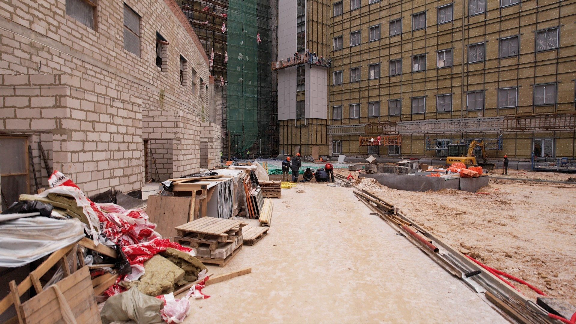 больница, дети,видео с коптера,