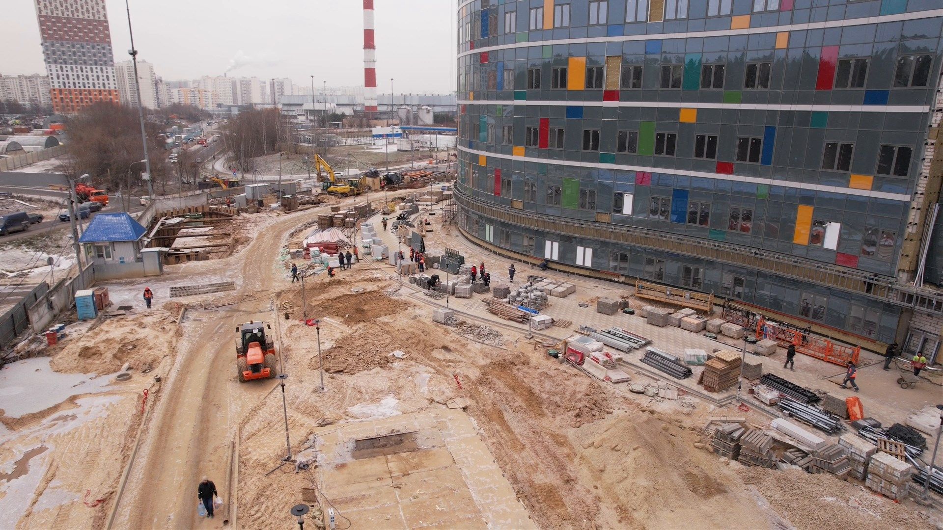 больница, дети,видео с коптера,