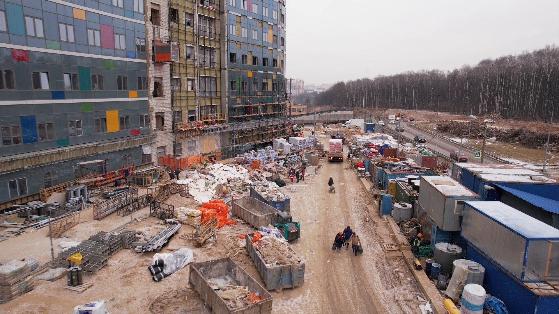 больница, дети,видео с коптера,