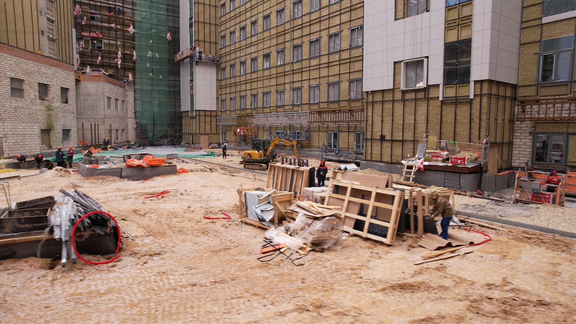 больница, дети,видео с коптера,