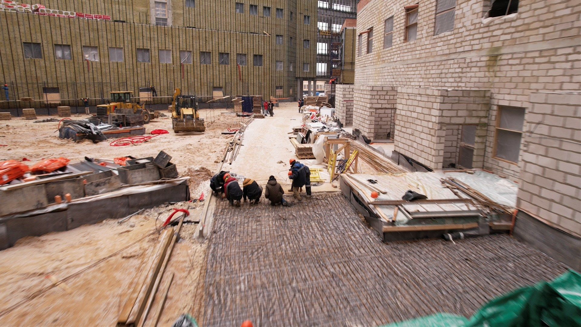 больница, дети,видео с коптера,