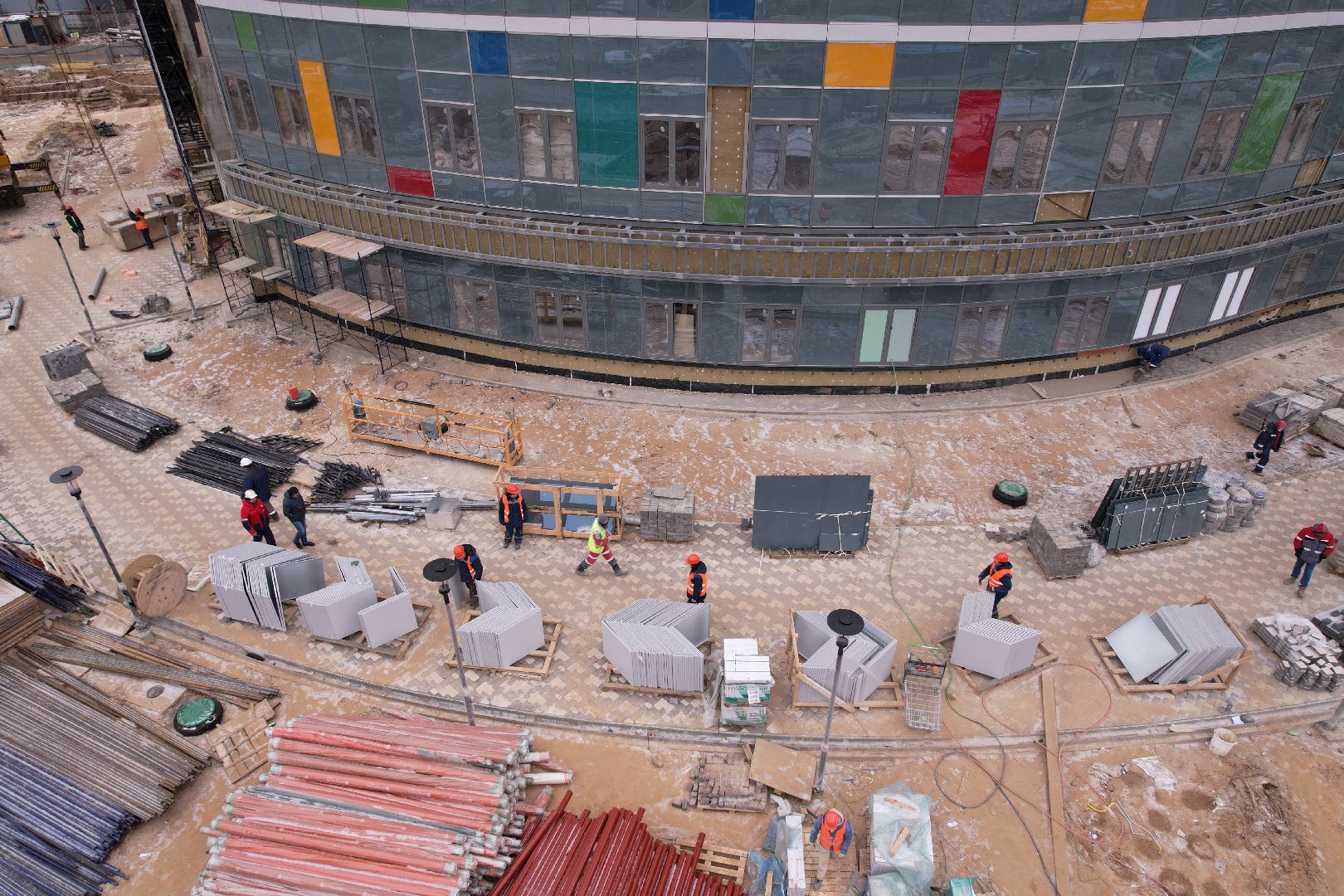 больница, дети,видео с коптера,