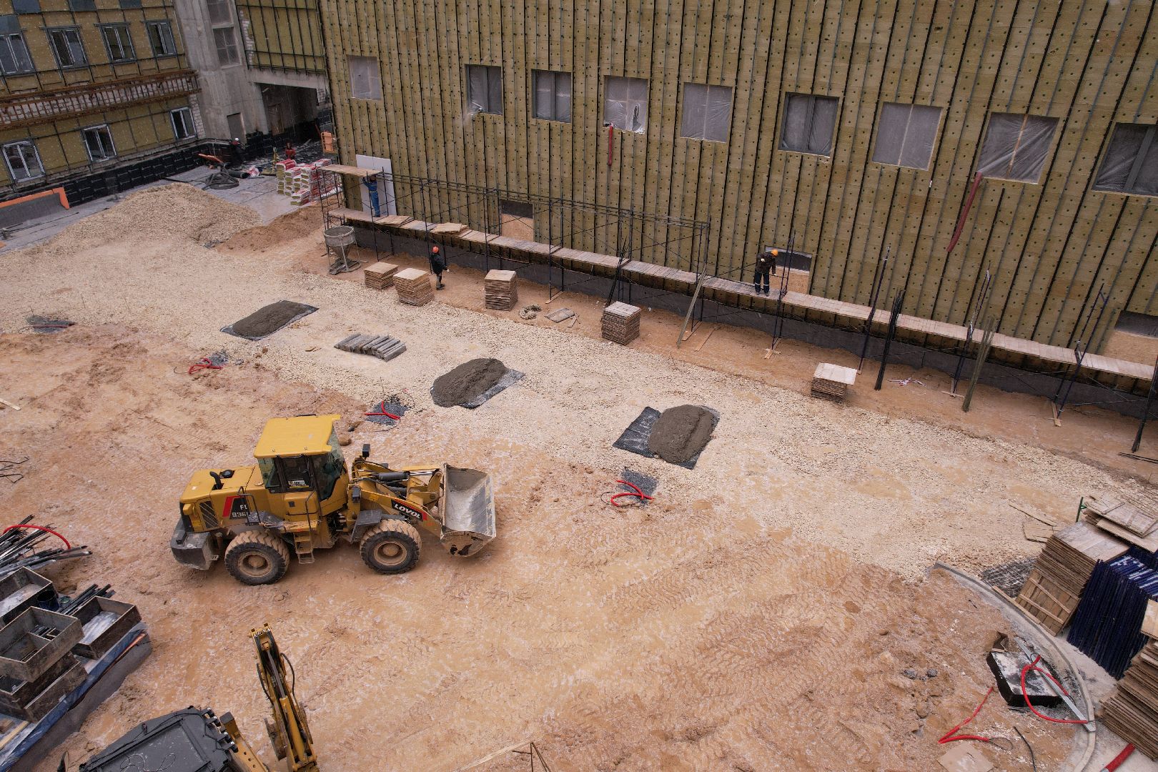 больница, дети,видео с коптера,