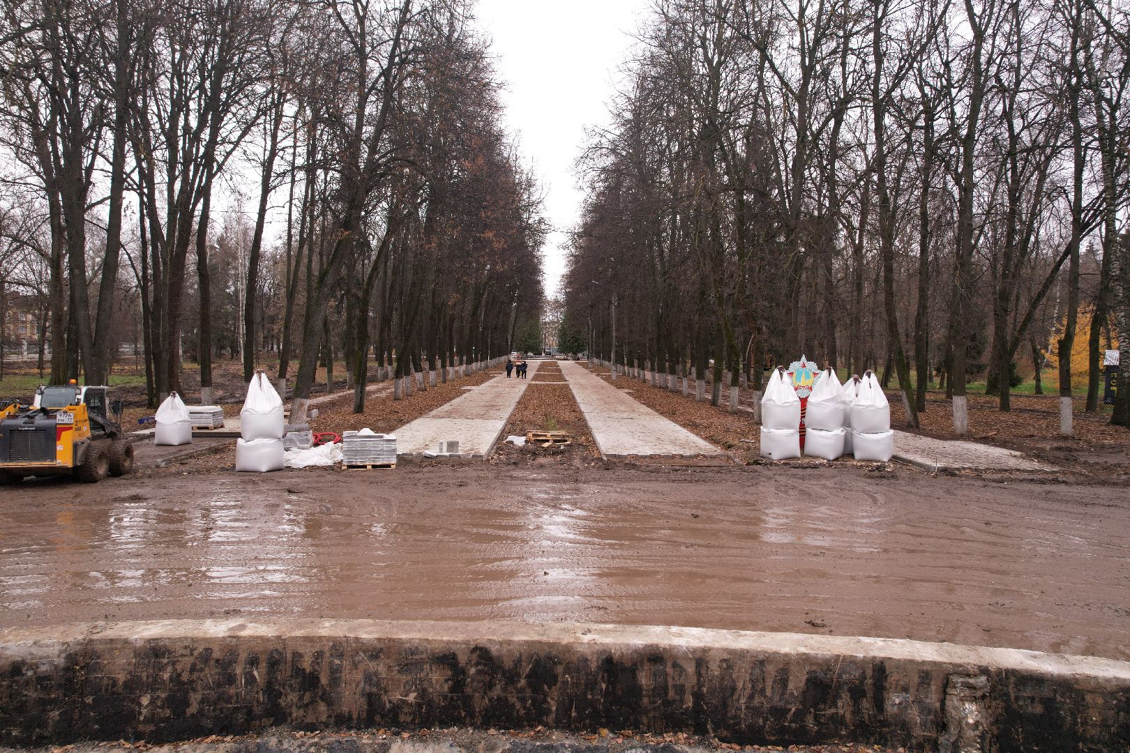 парк, коломна,видео с коптера,