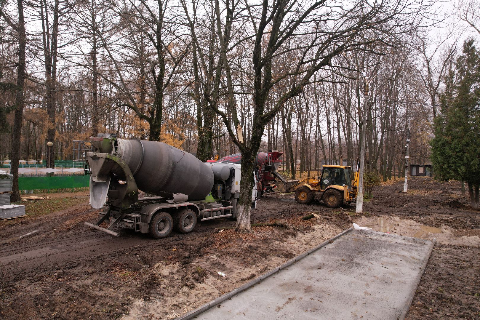 парк, коломна,видео с коптера,