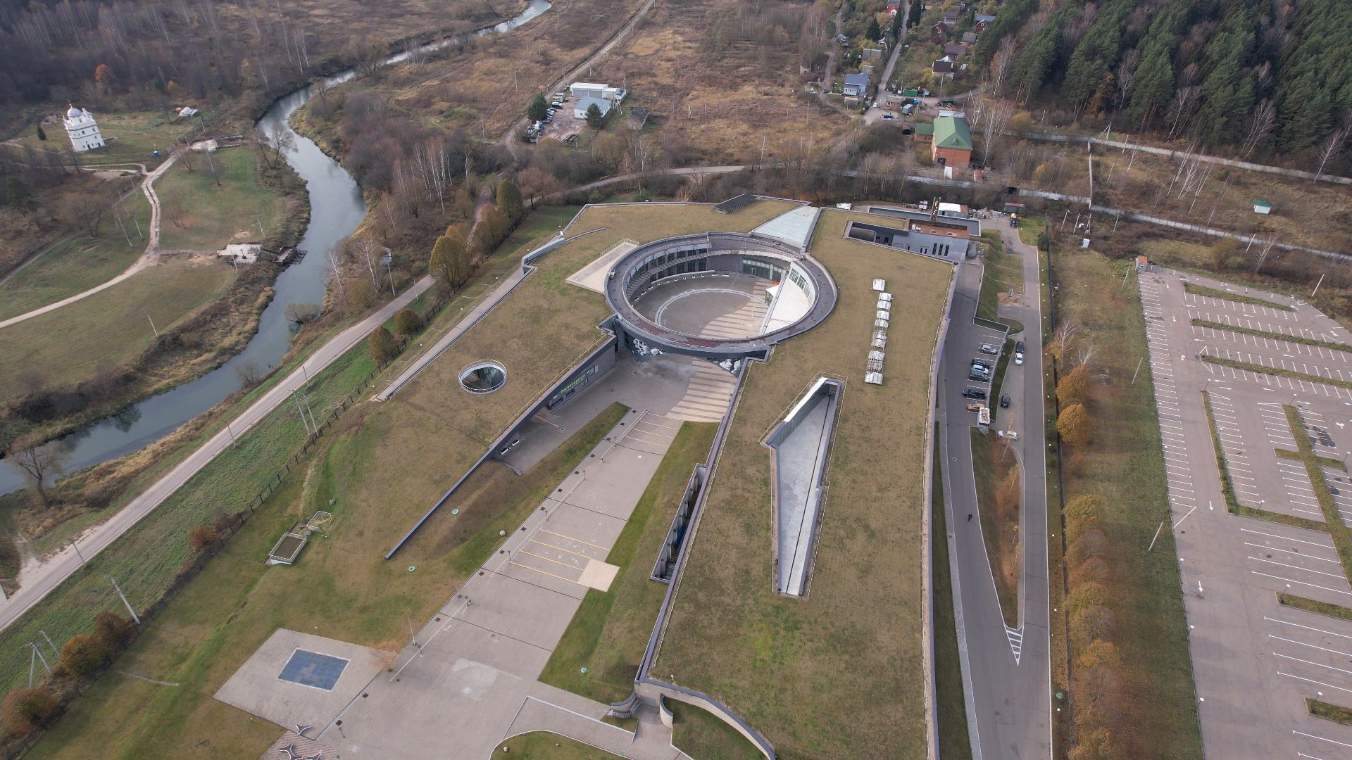 музей, истра,видео с коптера,