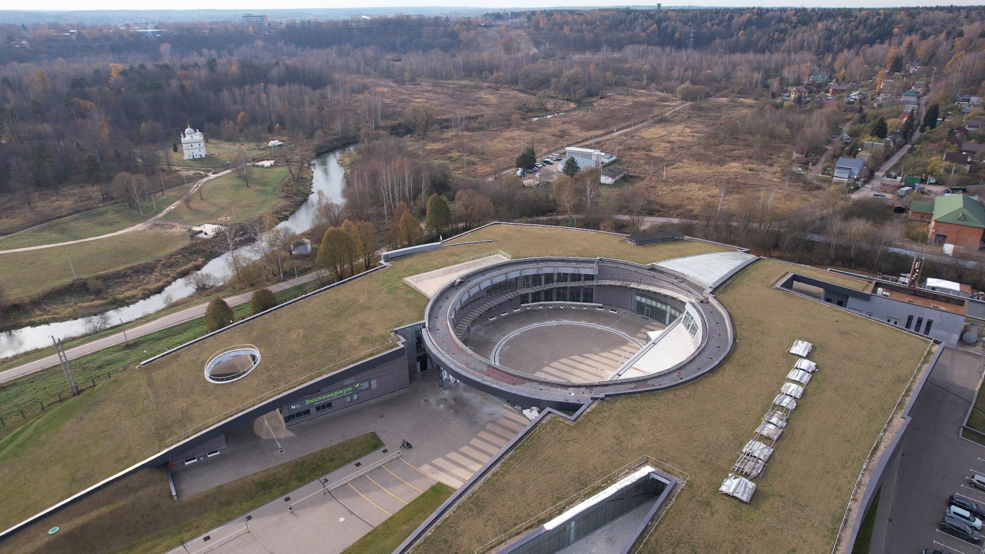 музей, истра,видео с коптера,