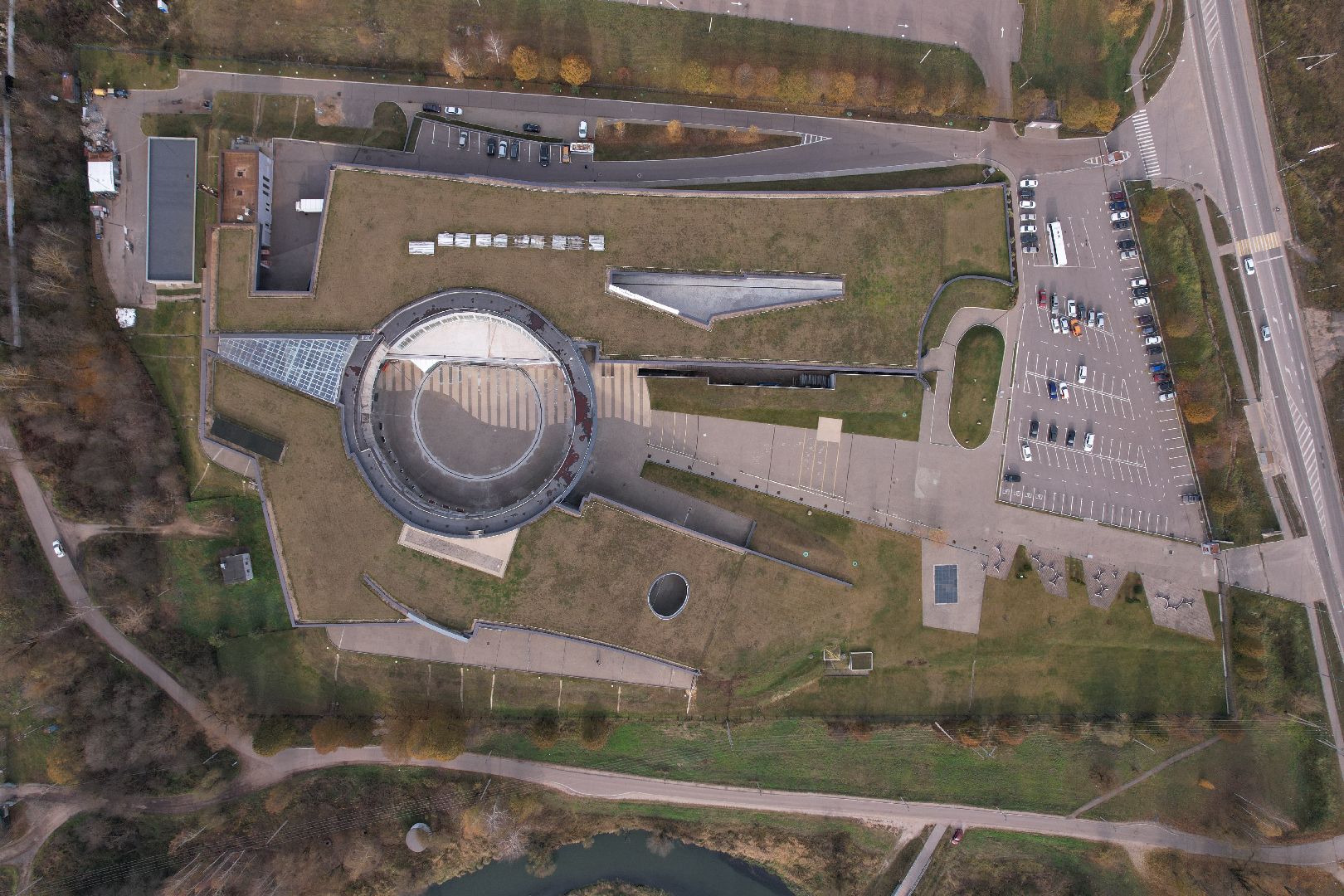 музей, истра,видео с коптера,