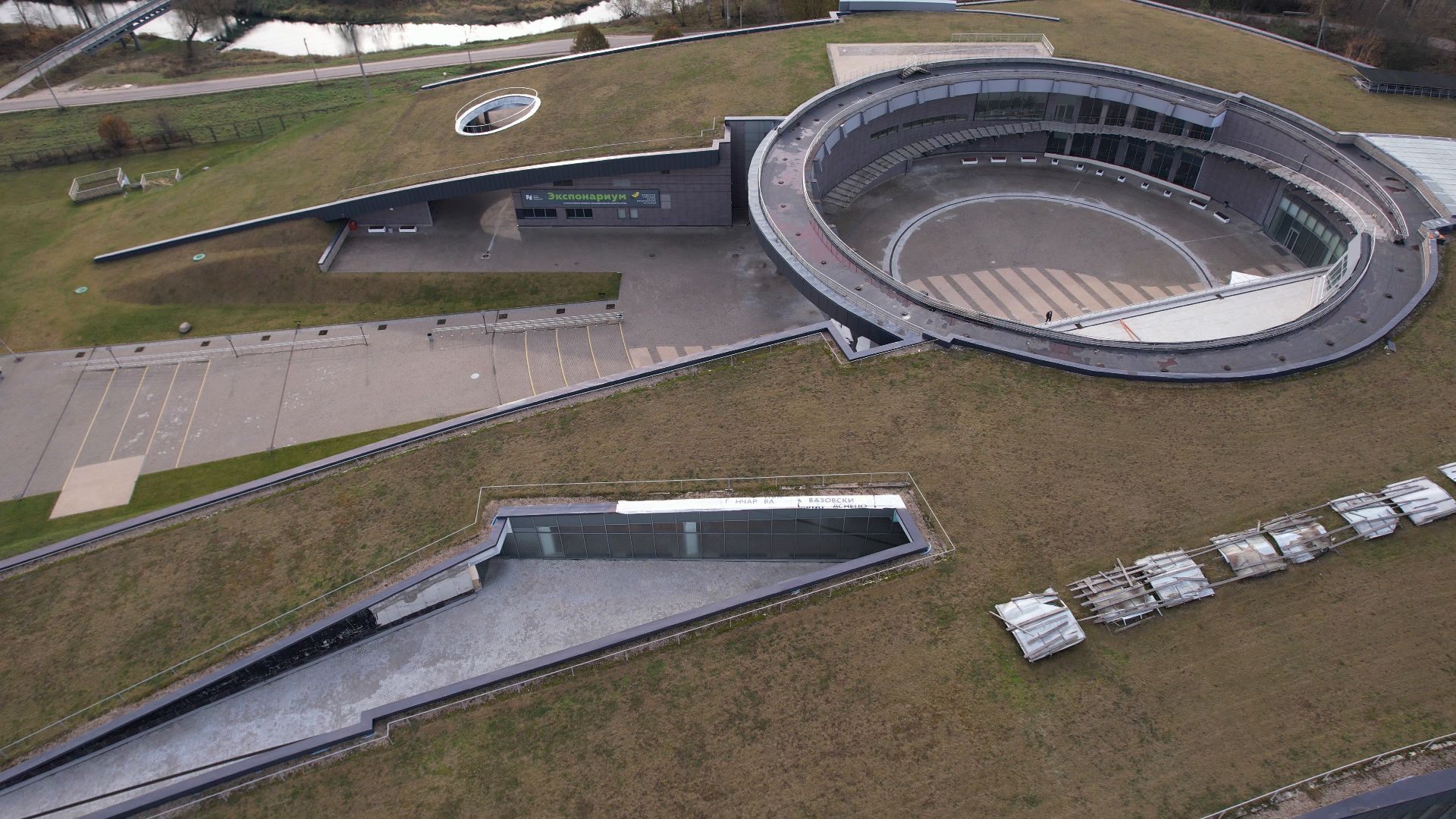 музей, истра,видео с коптера,