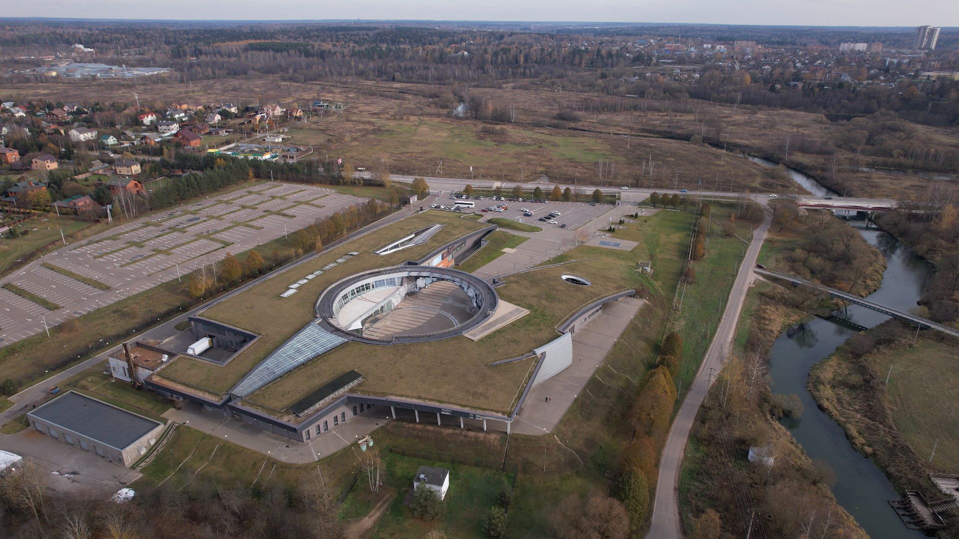 музей, истра,видео с коптера,