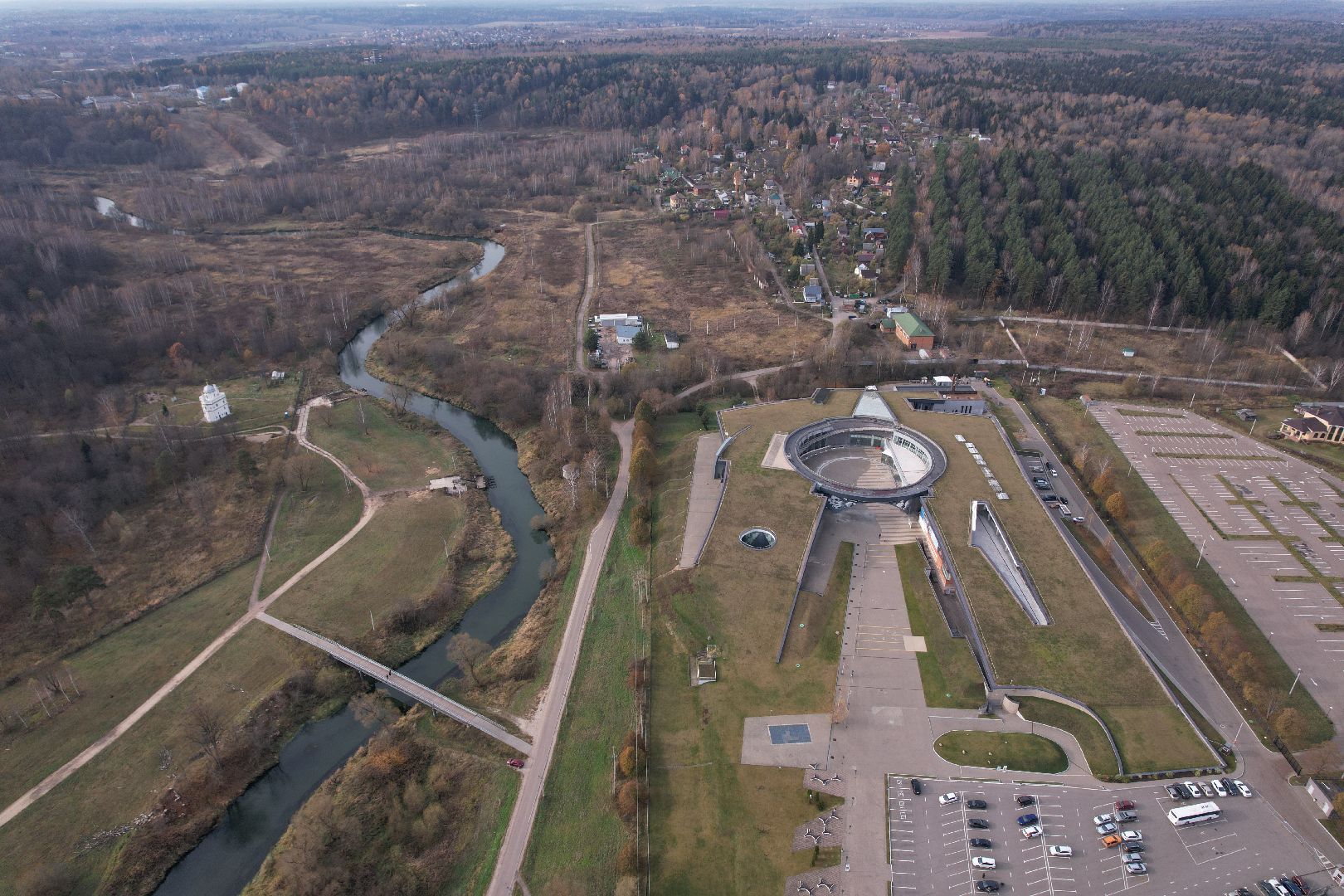 музей, истра,видео с коптера,