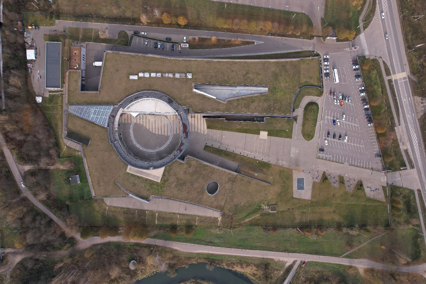 музей, истра,видео с коптера,