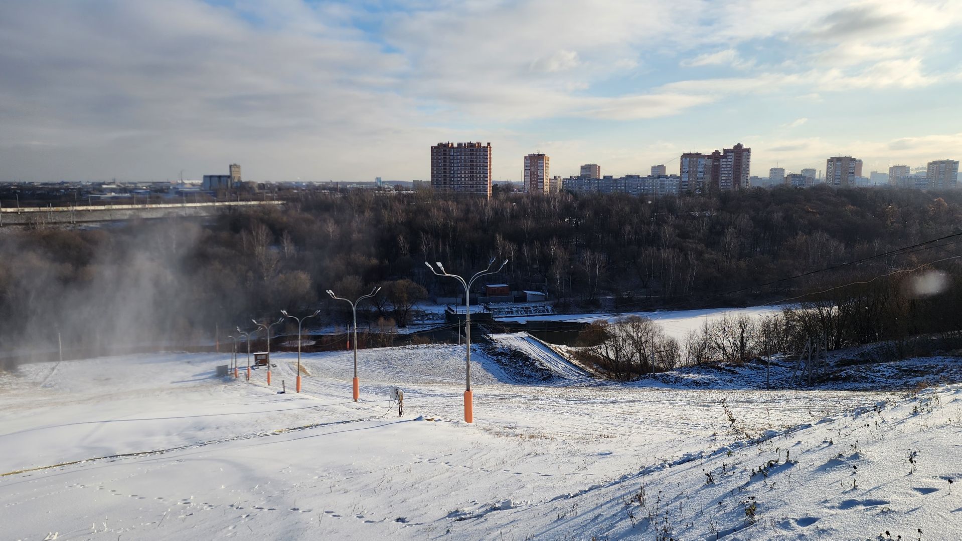 подольск, лыжи, горнолыжка,