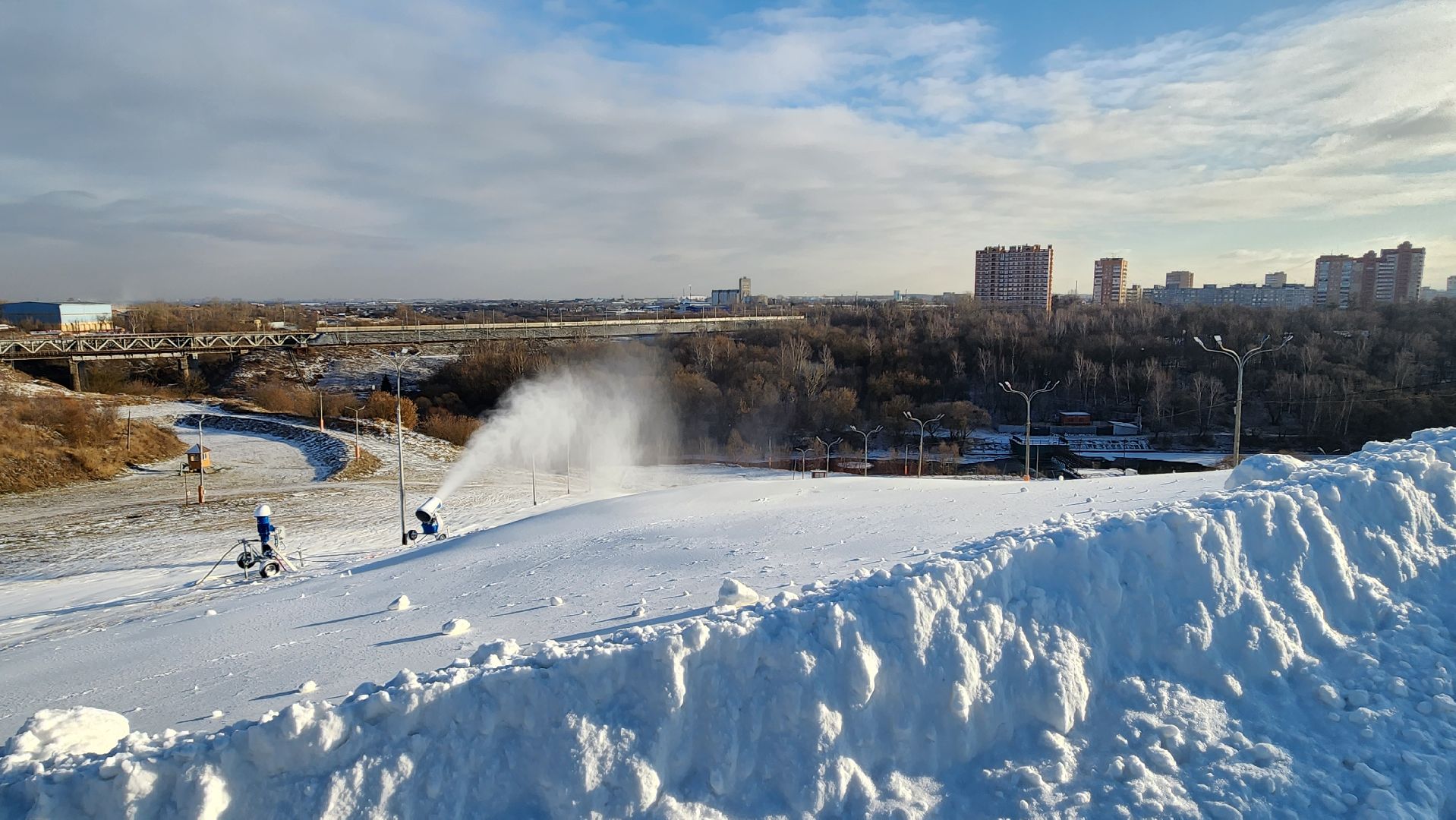 подольск, лыжи, горнолыжка,