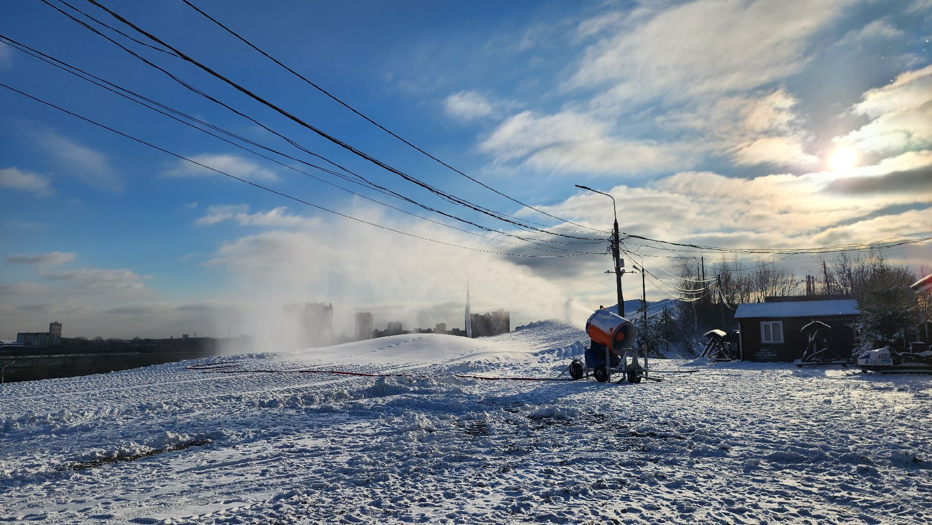 подольск, лыжи, горнолыжка,