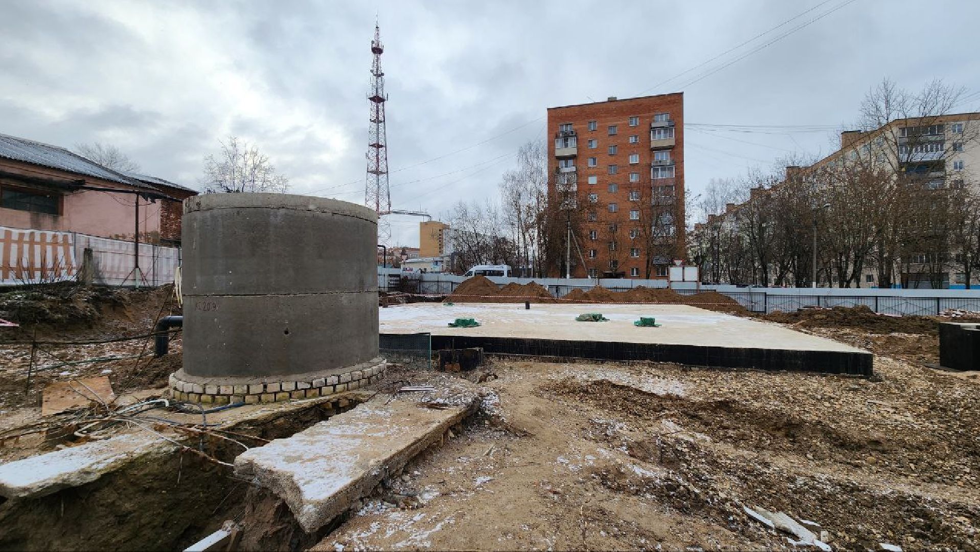 Дмитров, ВЗУ на Пушкинской, Мин ЖКХ,