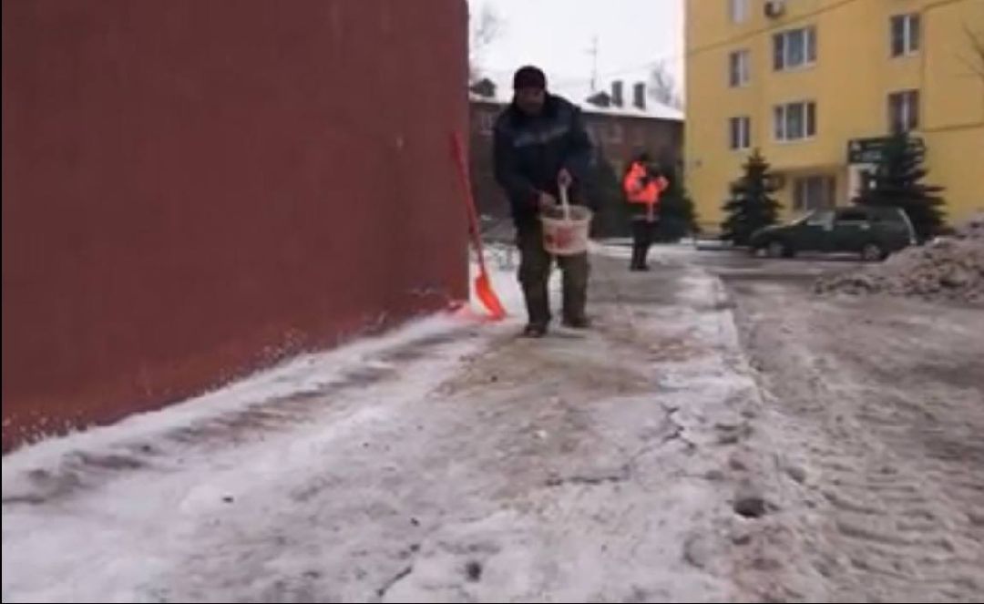 уборка снега, снегопад, непогода