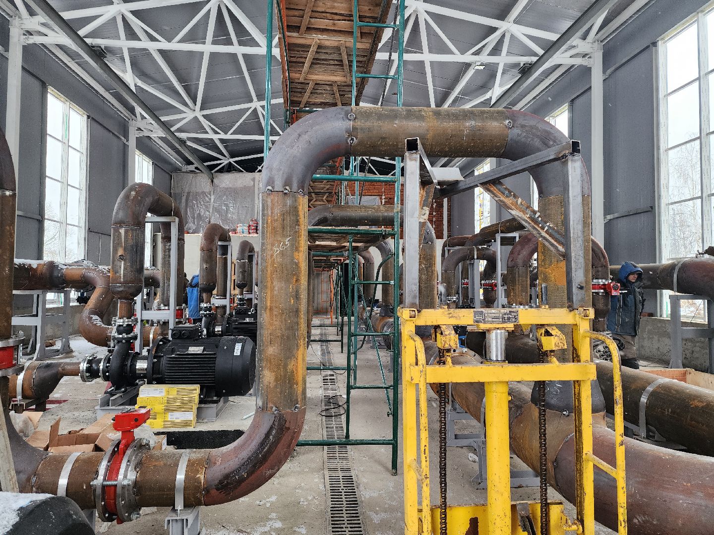 станция очистки холодного водоснабжения, Заречье, чистая вода, Ногинск, Богородский городской округ,