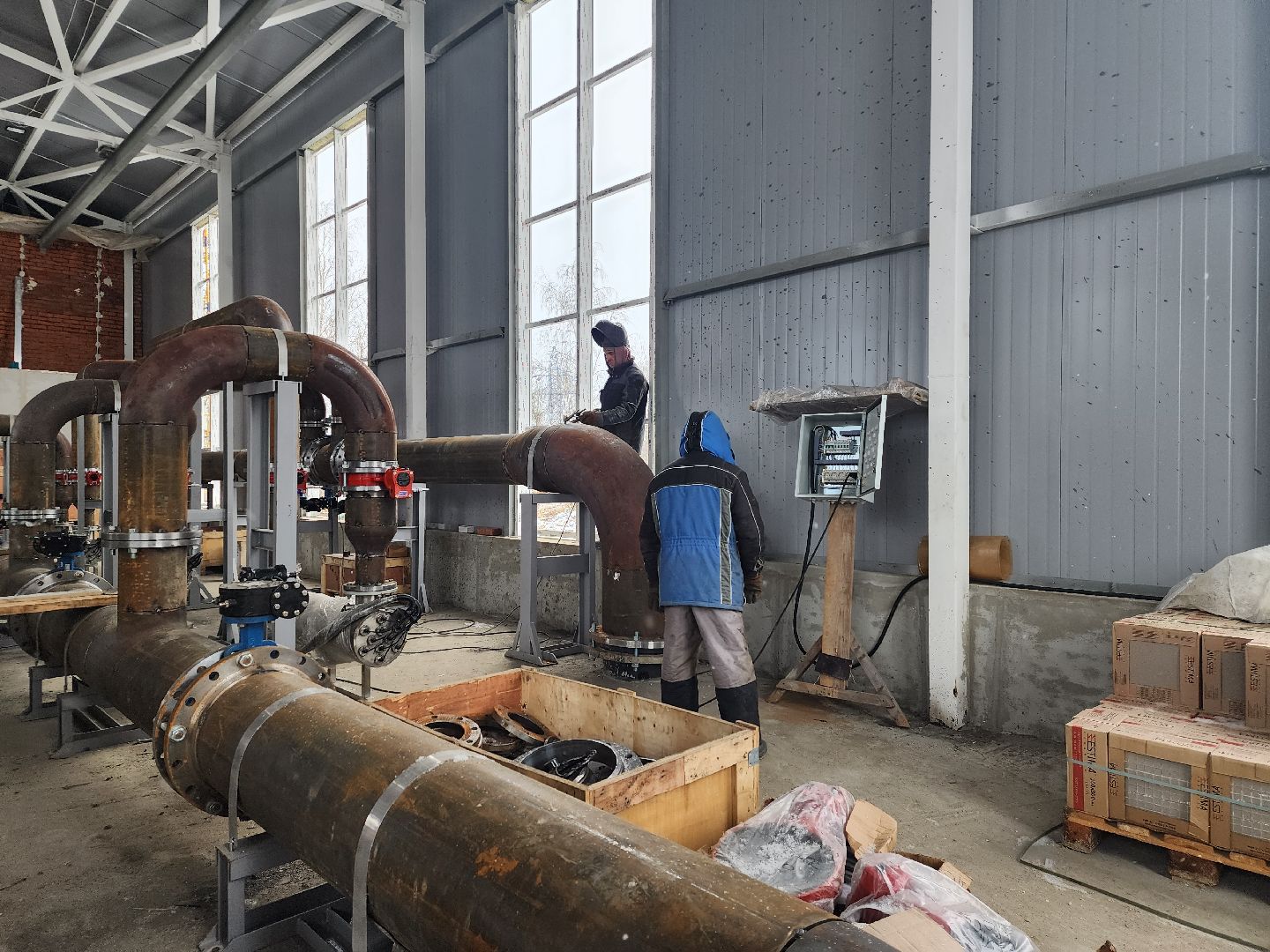 станция очистки холодного водоснабжения, Заречье, чистая вода, Ногинск, Богородский городской округ,