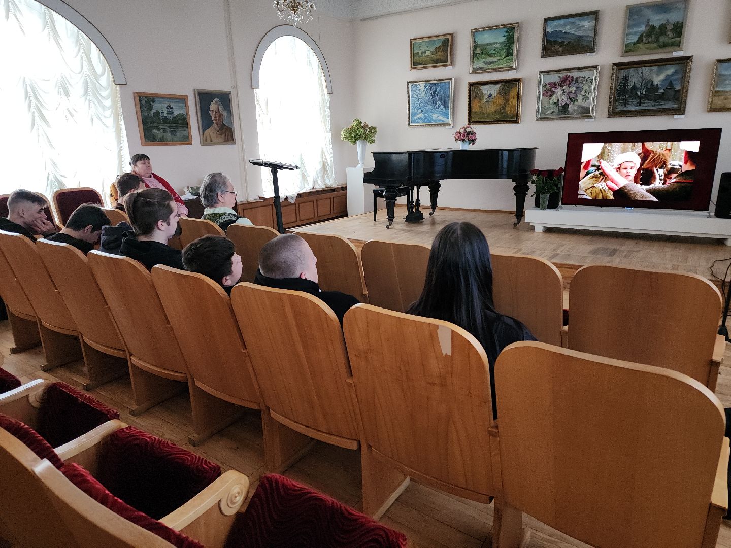 кашира, битва за москву, оборона каширы, краеведческий музей, выставка, 82-ая годовщина, генерал Белов,