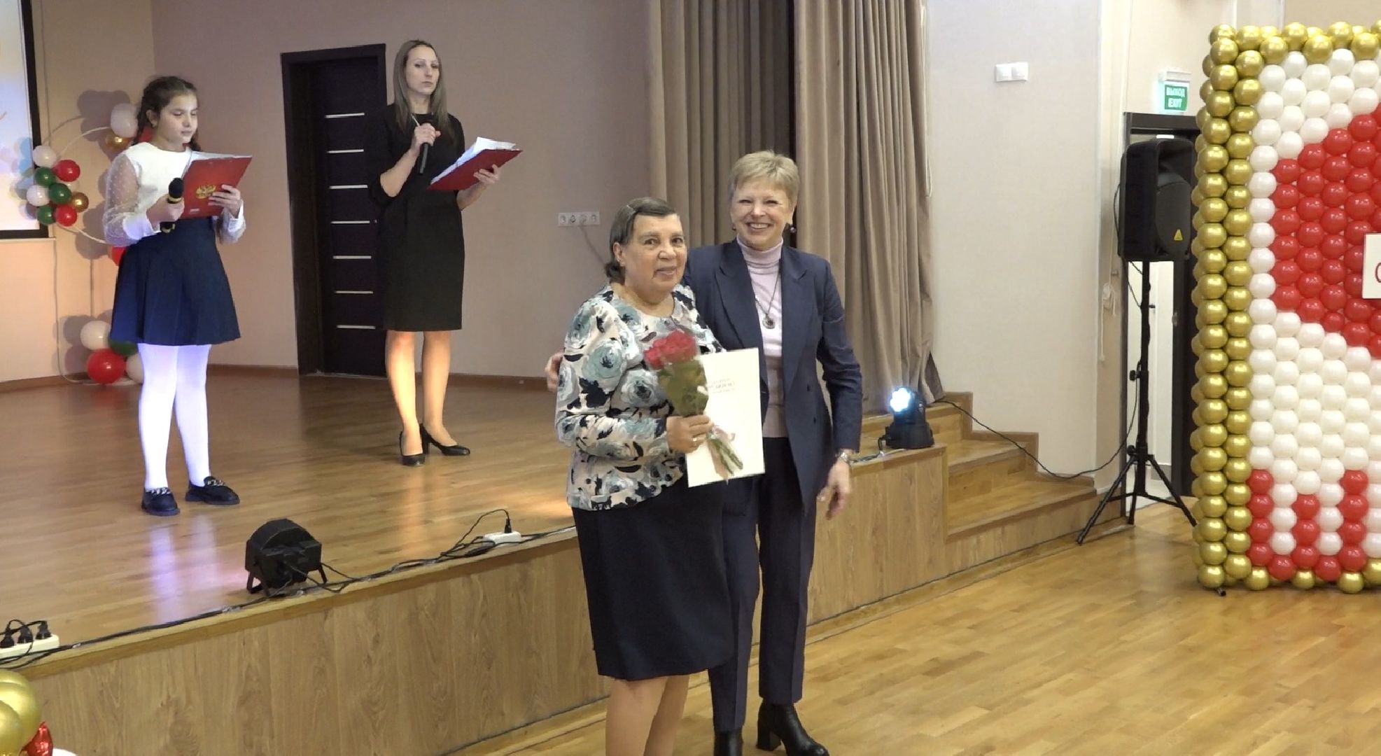 60 лет школе, образование Подмосковья, педагоги - ветераны, Заревская школа, Домодедово,