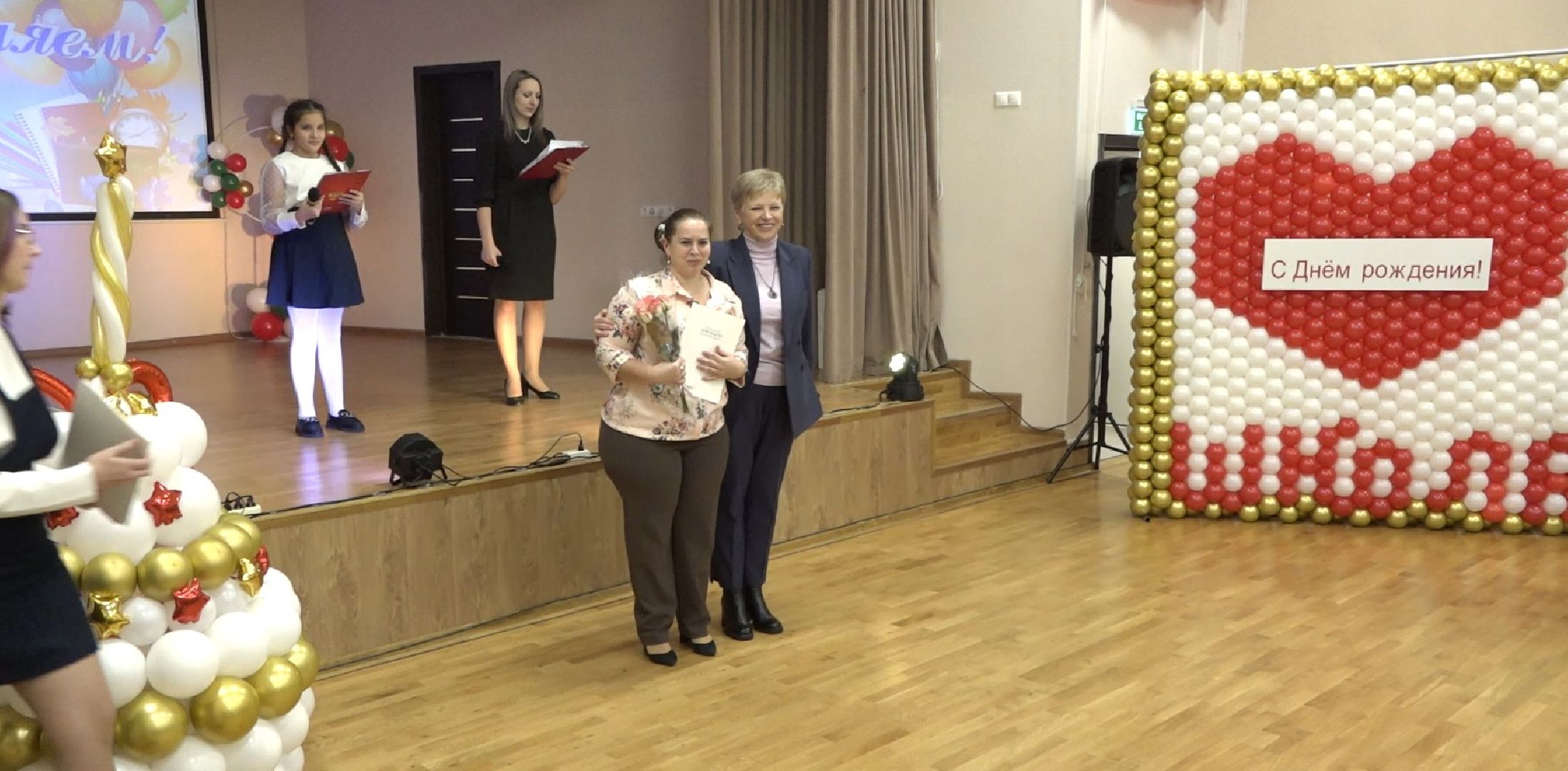 60 лет школе, образование Подмосковья, педагоги - ветераны, Заревская школа, Домодедово,