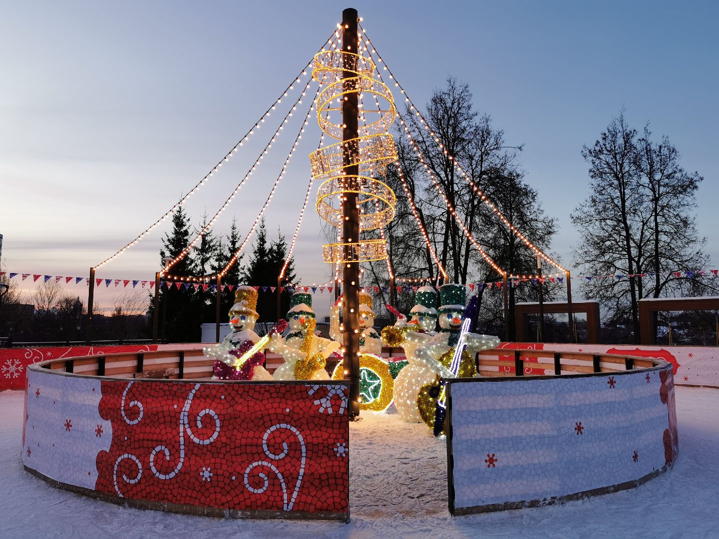 Подольск, ДедМороз, парк,