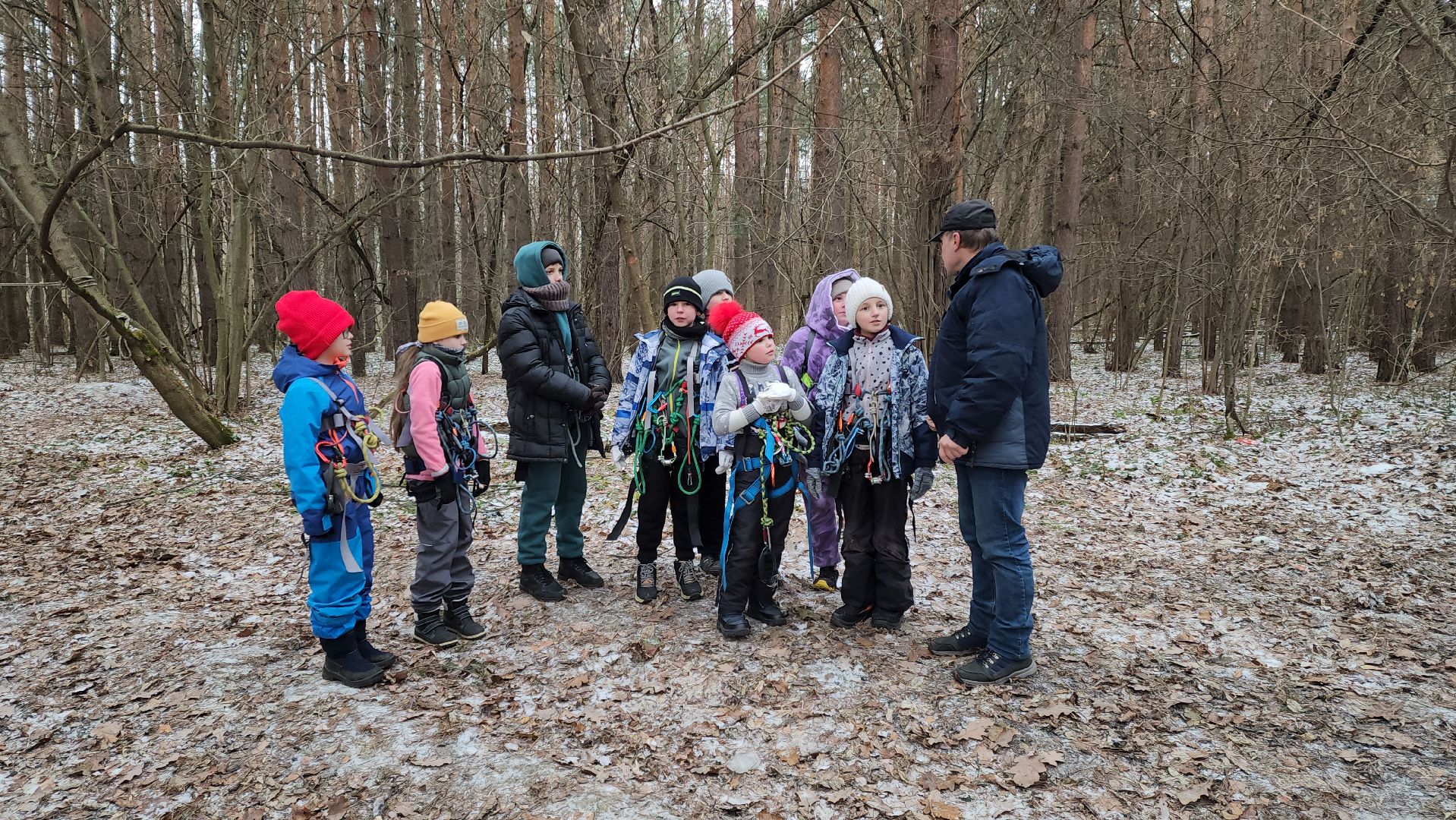 подольск, туризм в подмосковье, школьники, природа, лес, туртехника,