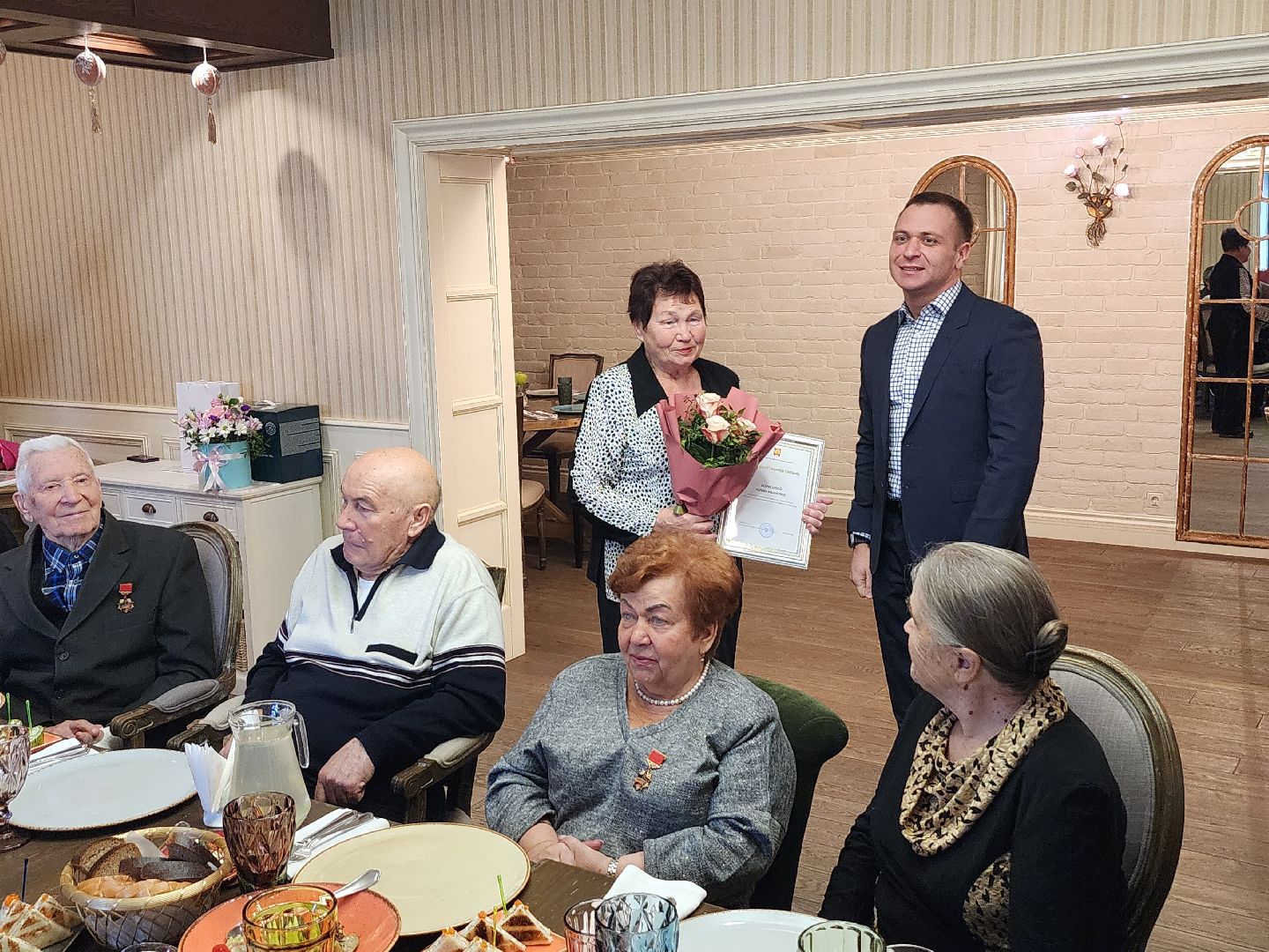 серпухов, совет ветеранов, глава городского округа серпухов, юбилей, поздравление,