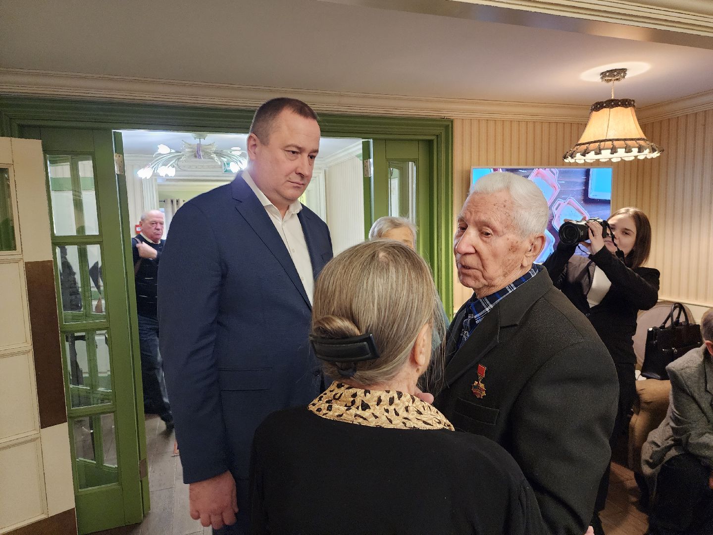 серпухов, совет ветеранов, глава городского округа серпухов, юбилей, поздравление,